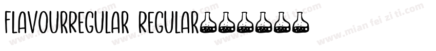 FlavourRegular Regular字体转换